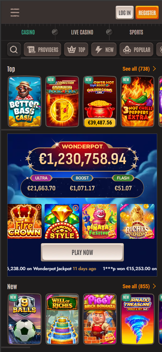 Neon54 mobile app bonus offer